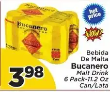 Presidente Bebida De Malta Bucanero Malt Drink offer