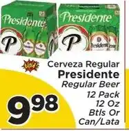 Presidente Presidente Regular Beer offer
