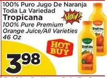 Presidente Tropicana orange juice offer