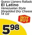 Presidente El Latino venezuelan style shredded dry cheese offer