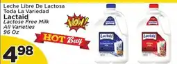 Presidente Lactaid lactose free milk offer