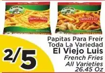 Presidente El Viejo Luis French Fries offer