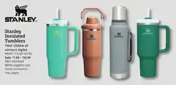 Rural King Stanley insulated tumblers offer