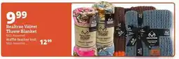 Rural King Realtree Velvet Throw Blanket offer
