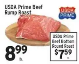 Associated USDA prime beef rump roast offer