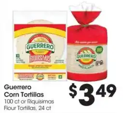 Food 4 Less Guerrero Corn Tortillas offer