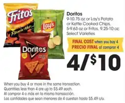 Food 4 Less Doritos offer