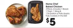 Food 4 Less Home Chef Baked Chicken offer