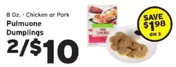 Hannaford Pulmuone Dumplings offer