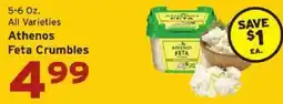 Hannaford Athenos feta crumbles offer