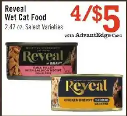Price Chopper Reveal wet cat food offer