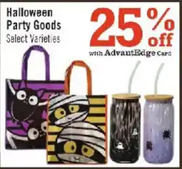 Price Chopper Halloween Party Goods offer
