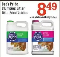 Price Chopper Cat's Pride Clumping Litter offer