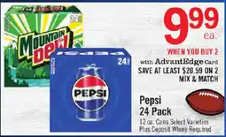 Price Chopper Pepsi 24 Pack offer