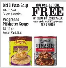 Price Chopper Old El Paso Soup offer