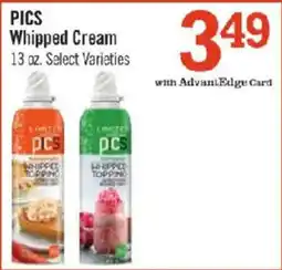 Price Chopper Pics Whipped Cream offer