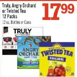 Price Chopper Truly, Angry Orchard or Twisted Tea offer
