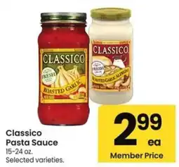 Albertsons Classico Pasta Sauce offer