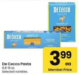 Albertsons De Cecco Pasta offer