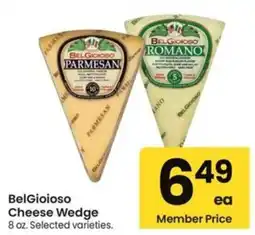 Albertsons BelGioioso Cheese Wedge offer