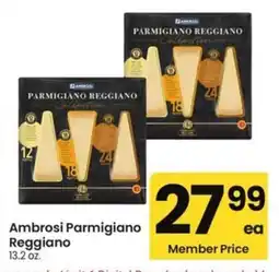 Albertsons Ambrosi Parmigiano Reggiano offer
