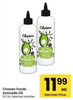 Albertsons Chosen Foods Avocado Oil offer