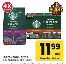 Albertsons Starbucks Coffee offer