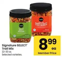 Albertsons Signature Select Trail Mix offer