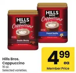 Albertsons Hills Bros. Cappuccino offer