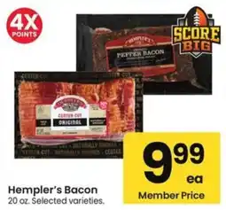 Albertsons Hempler's Bacon offer