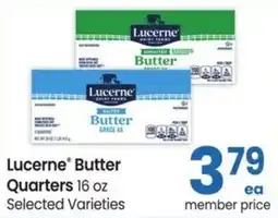 Albertsons Lucerne Butter offer