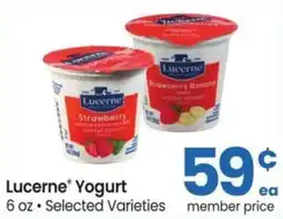 Albertsons Lucerne Yogurt offer