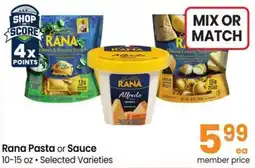 Albertsons Rana Pasta or Sauce offer