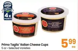 Albertsons Primo Taglio Italian Cheese Cups offer