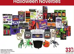 Albertsons Halloween Novelties offer