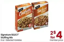 Albertsons Signature Select Stuffing Mix offer