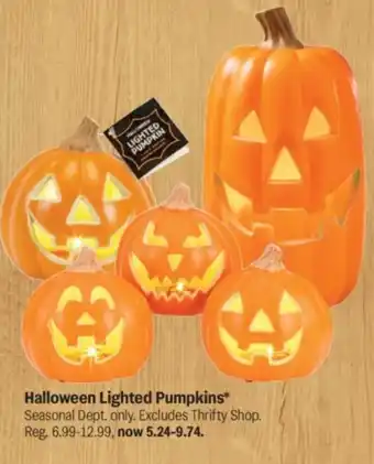 Halloween Lighted Pumpkins