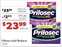 Family Fare Prilosec Acid Reducer offer