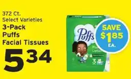 Hannaford Puffs facial tissues offer