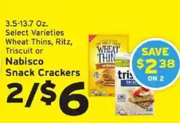Hannaford Nabisco Snack Crackers offer