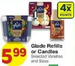 United Supermarkets Glade Refills or Candles offer