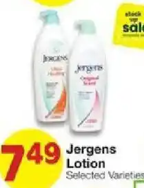 United Supermarkets Jergens Lotion offer