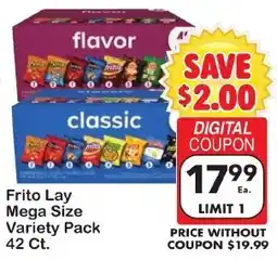 Fairplay Frito Lay Mega Size Variety Pack offer