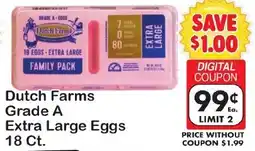 Fairplay Dutch Farms Grade A Extra Large Eggs offer