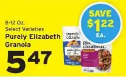 Hannaford Purely Elizabeth Granola offer