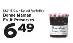 Hannaford Bonne Maman fruit preserves offer