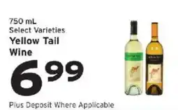 Hannaford Yellow Tail Wine offer