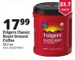 Rural King Folgers classic roast ground coffee offer