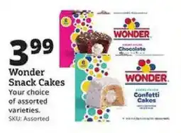 Rural King Wonder Snack Cakes offer