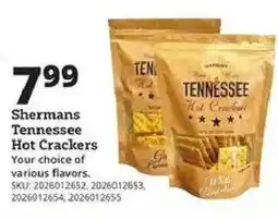 Rural King Shermans tennessee hot crackers offer